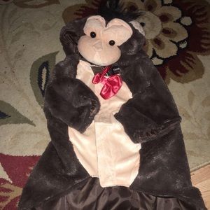 Monkey costume (for dog)